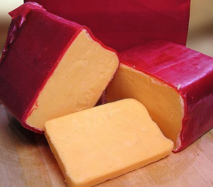 Picture of Aged Sharp Red Wax Cheddar - 2lb.