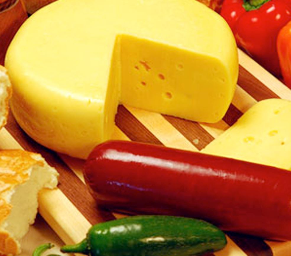 Guggisberg Cheese Tempting Twosome Baby Swiss with Trail Bologna or