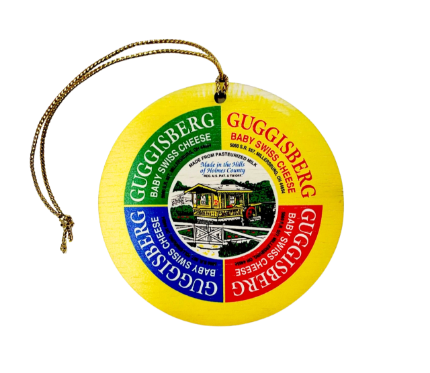 Picture of Baby Swiss Wooden Ornament